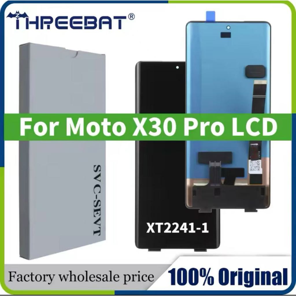 6.7'' Original For Motorola Moto X30 Pro LCD XT2241-1 Display Screen Touch Digitizer For Motorola Ed