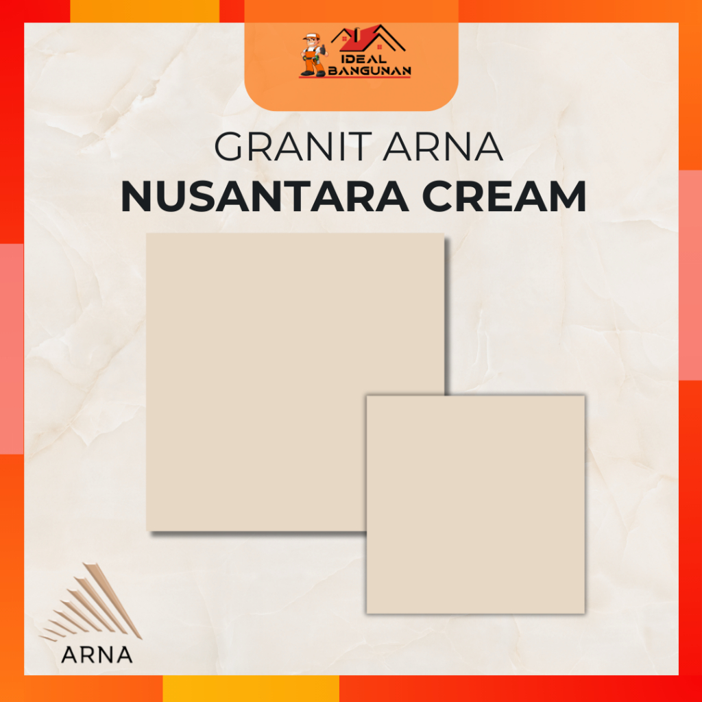 [READY] GRANT. ARNA 60X60 NUSANTARA CREAM | KERAMIK LANTAI | KERAMIK DINDING | KERAMIK