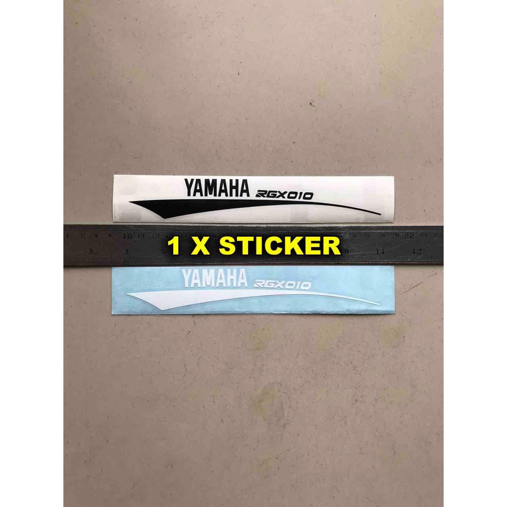 Gitar Yamaha Rgx 010fp Sticker Tempel Headstock Rgx010 Elektrik One Pickup Guitar Model Decal Strato