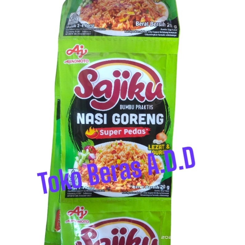 

Sajiku Bumbu Praktis Nasi Goreng Pedas 20gr