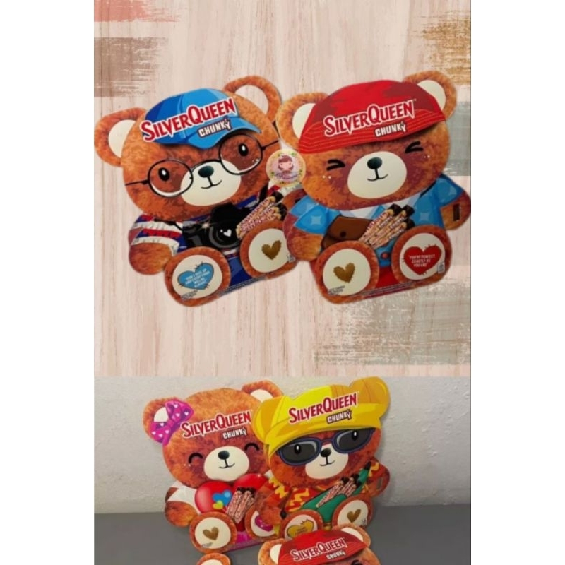 

SILVERQUEEN CHUNKYBAR TEDDY BEAR ISI 3x26gr