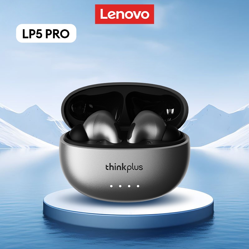 Lenovo Thinkplus LP5 PRO Gaming Headset TWS Earphone Bluetooth5.4 100%ORI Bass with Mic Touch Waterp
