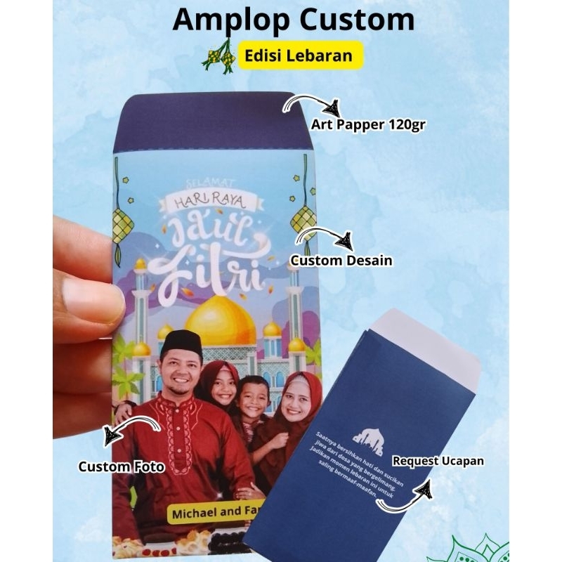 

24pcs Amplop Custom Edisi Lebaran