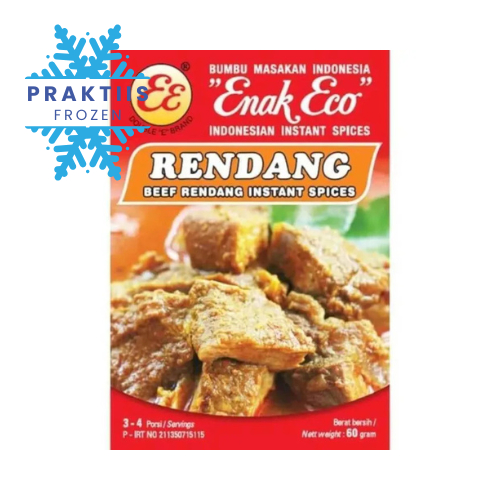 

ENAK ECO BUMBU MASAK RENDANG 60GR/ BUMBU MASAK INSTAN