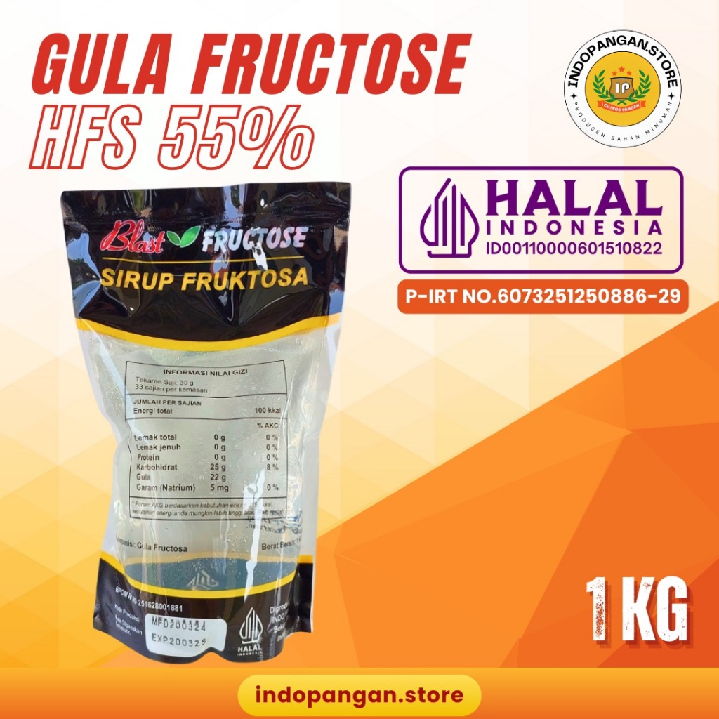 

Gula Cair Fructose Premium 1 Kg