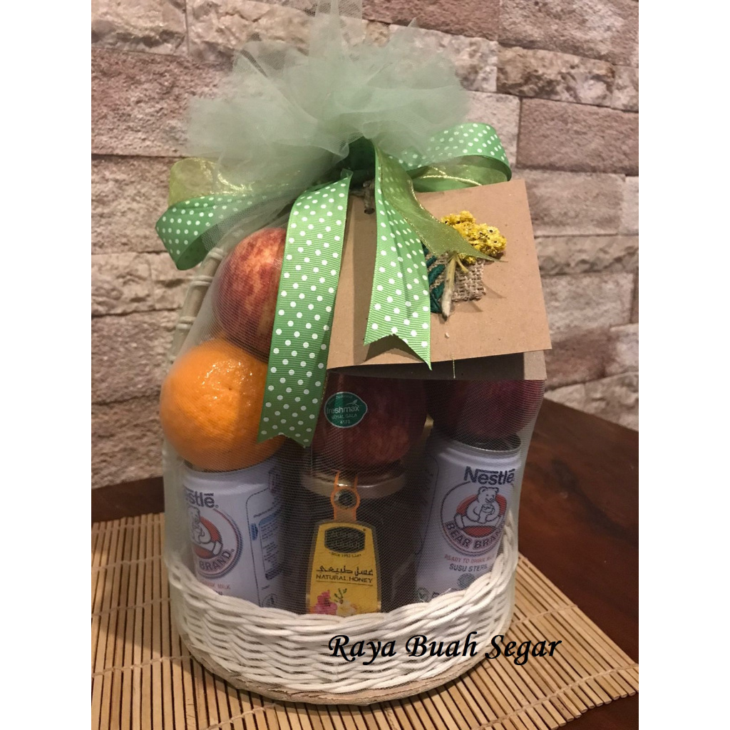 

Parcel Buah Segar SET Murah Mix Madu Alshifa Bearbrand