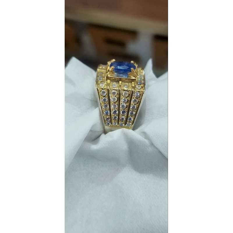 natural batu blue safir