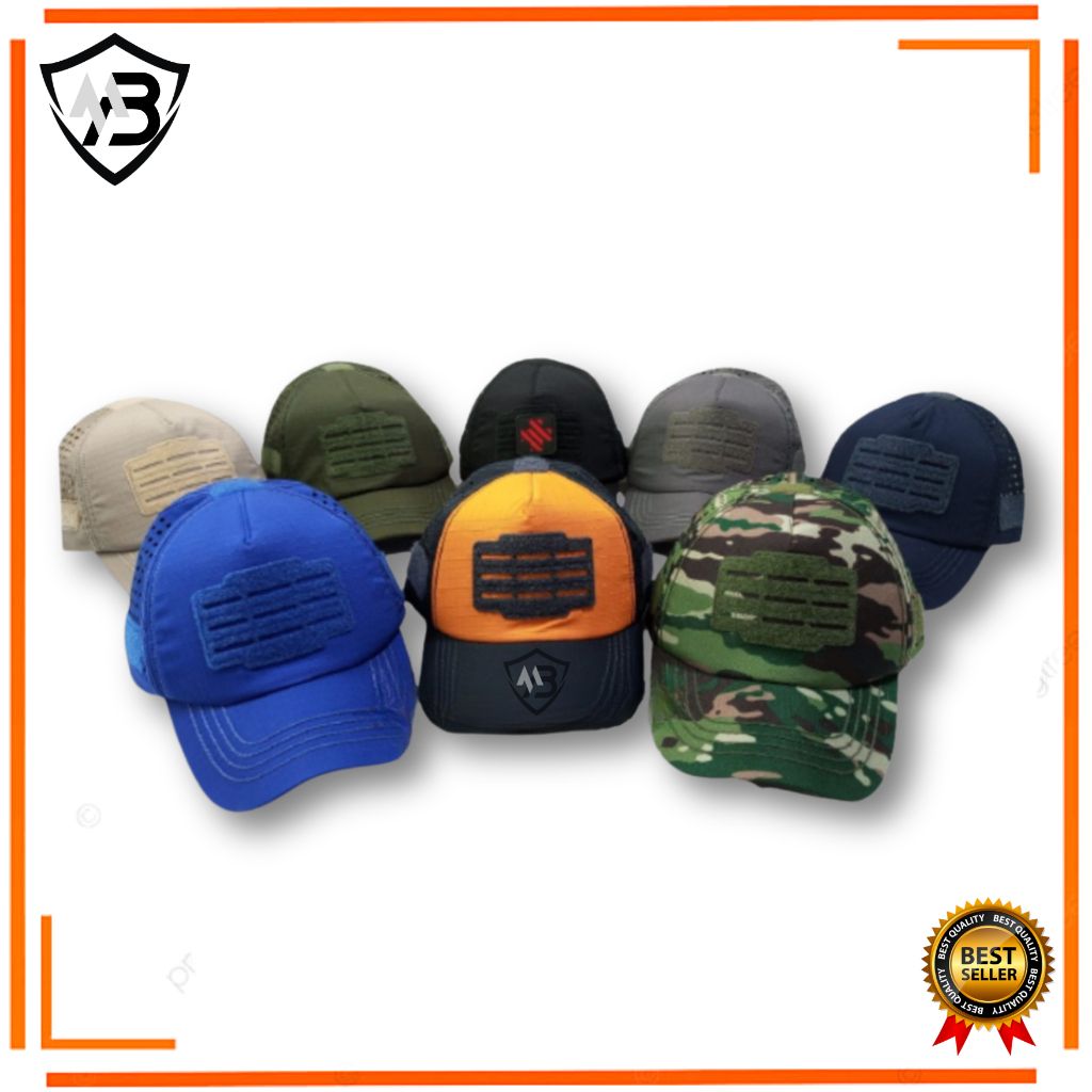 PROMO Topi Velcro Tactical | Topi Tactikal | Topi velcro | Topi Army | Topi Ripstop | Topi Velcro La
