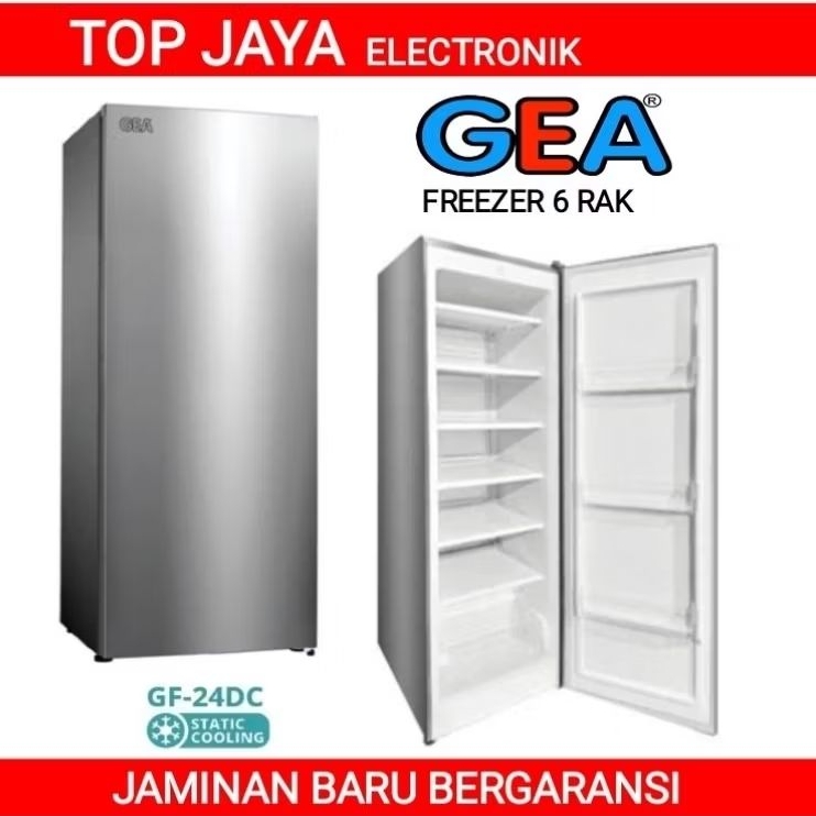 FREEZER GEA 6 RAK GF-24DC/GEA FREEZER GF 24 DC