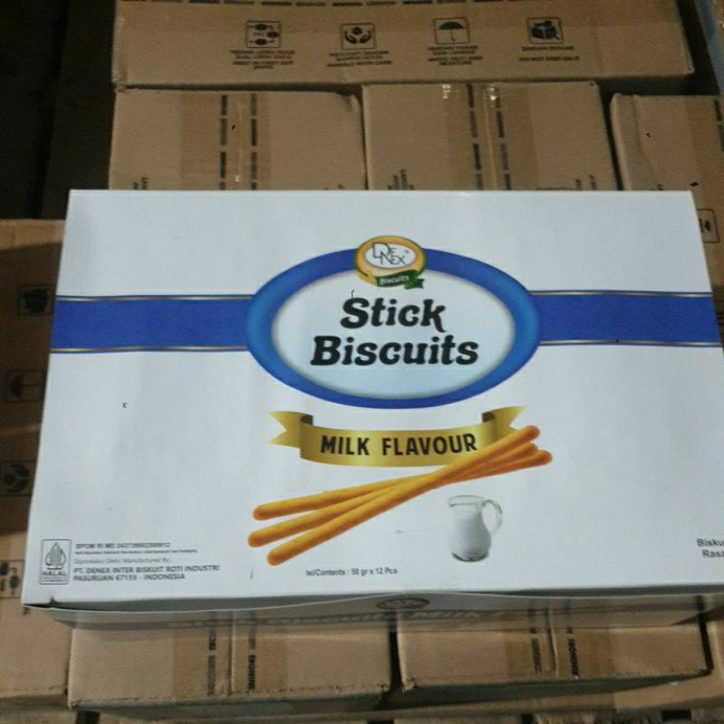 

biskuit stick rasa susu isi 12 pcs