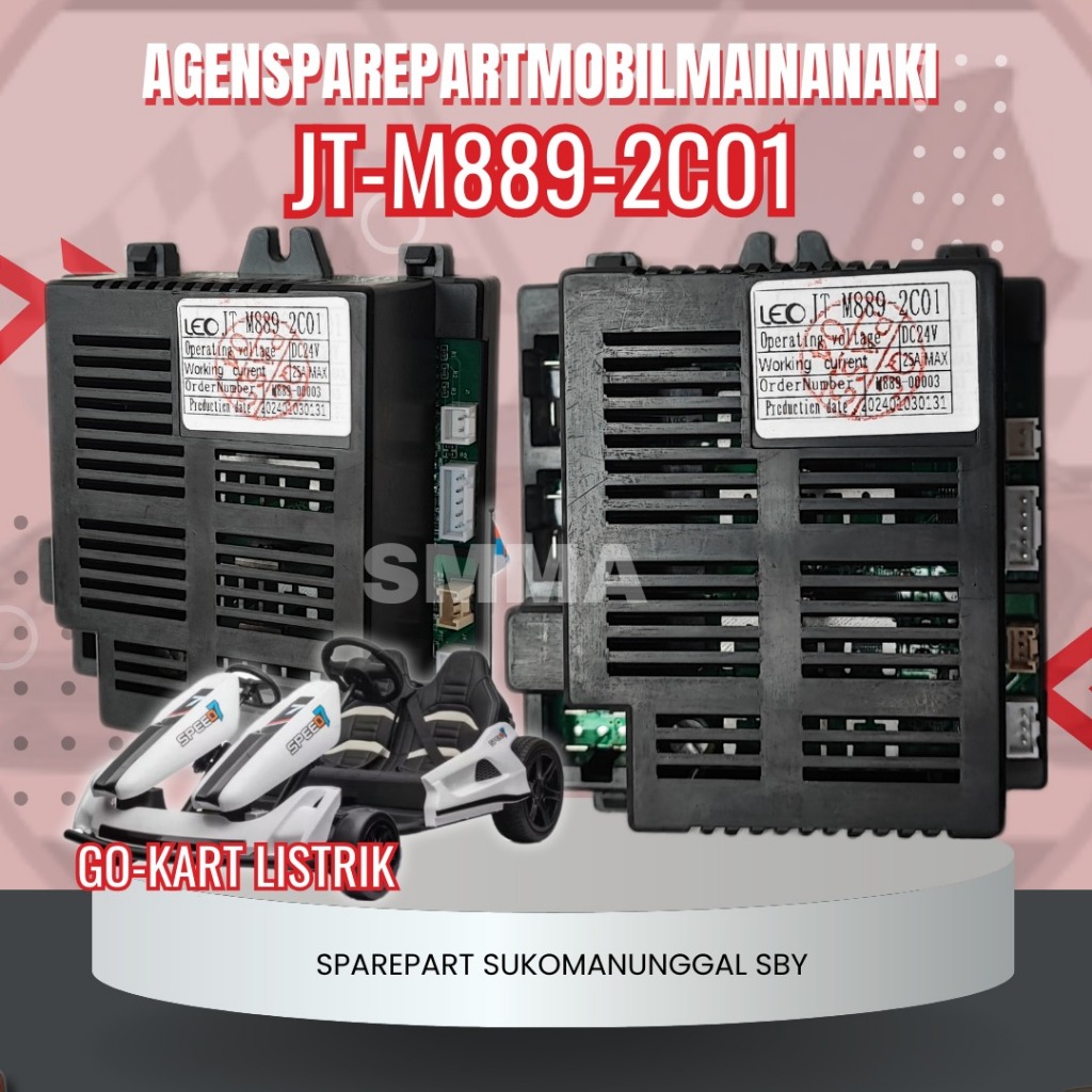 ⚡Ready⚡Receiver Modul JT-M889-2C01 24V Tipe Mobil GO-KART LISTRIK Mobil Mainan Aki Anak