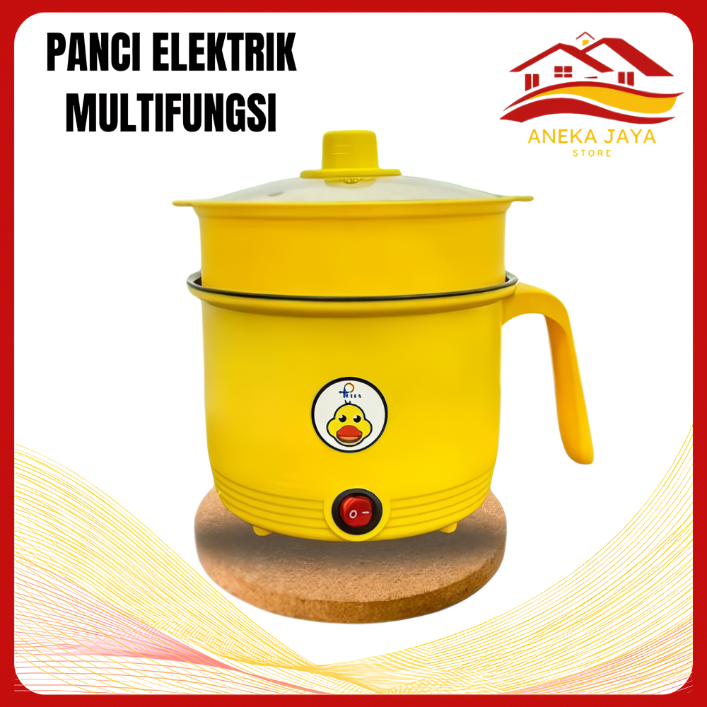 Panci Listrik Multifungsi New Panci Listrik Anti Lengket Serbaguna Hemat Listrik 450 Wat / Mini Rice