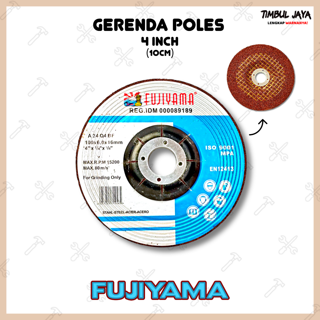 Gerenda Poles Fujiyama 4" / Mata Poles Gerenda