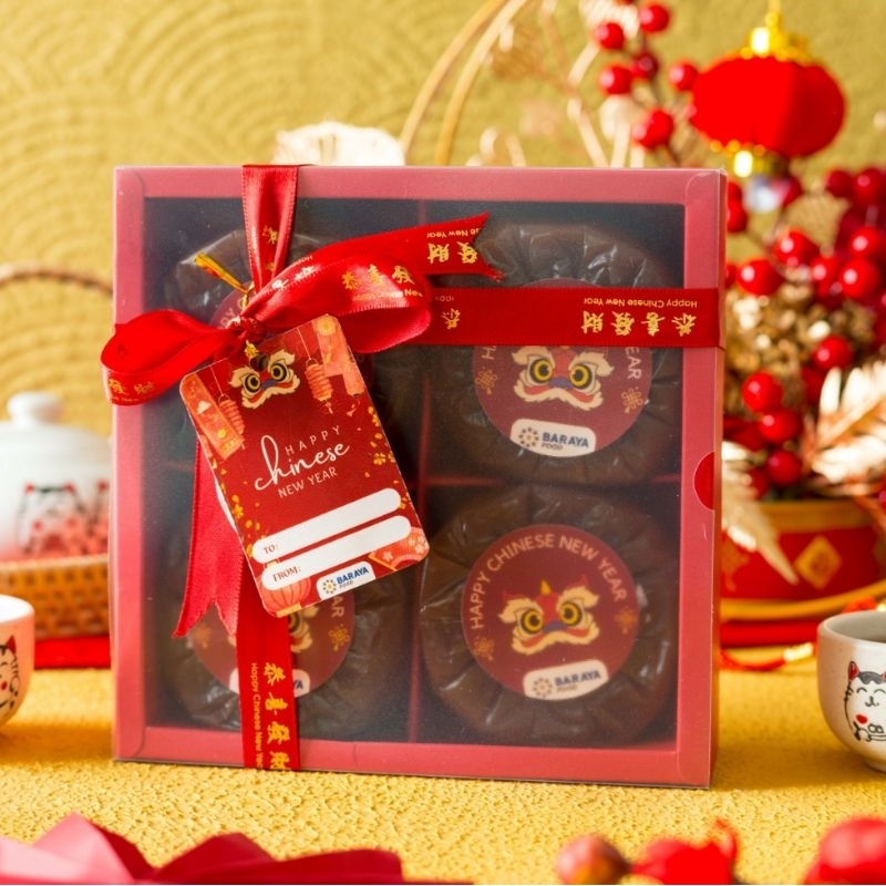 

Kue Keranjang / Dodol China isi 4 Imlek Hampers | Gift Imlek | Chinese New Year | Imlek | Gong Xi Fa Cai | Giftbox Gift Hadiah Souvenir
