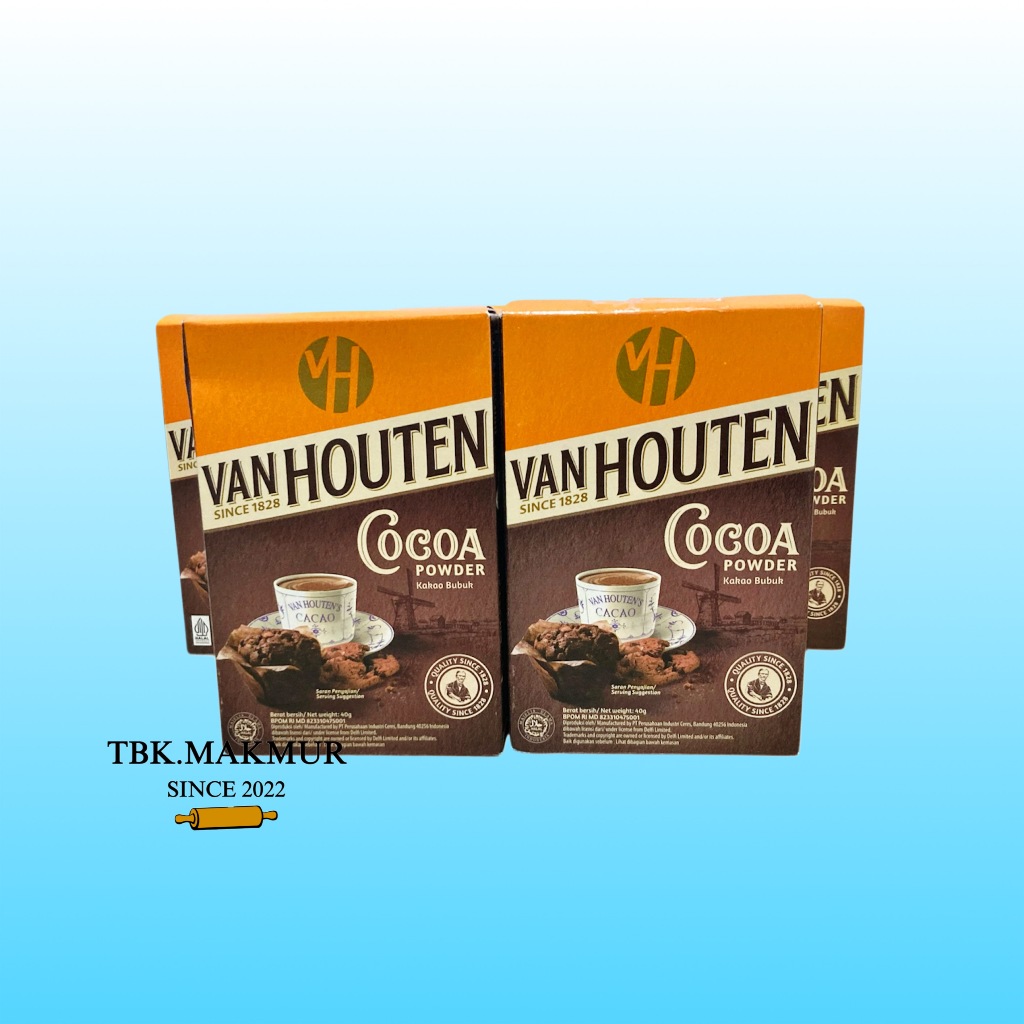 

Vanhouten Coklat Bubuk Cocoa Powder Kakao Bubuk 40Gr