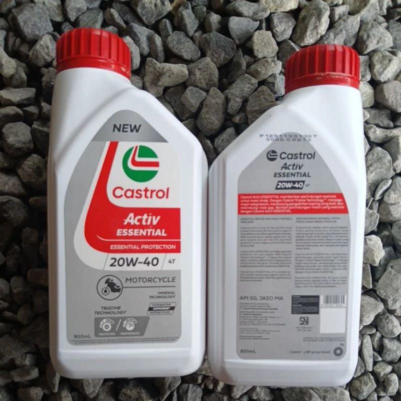 oli motor castrol go . castrol activ essential oli motor 4tak 800ml
