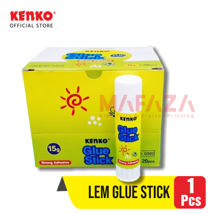 

[1 Pcs] Lem Glue Stick Kenko 8gr 15gr 25gr / Lem Stik Batang Kertas Kenko 8gr 15gr 25gr