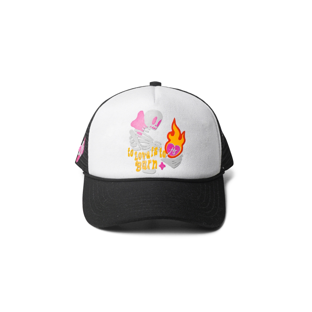 Himside - Ignite Black Trucker Hat - Unisex