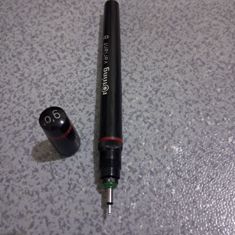 

Rotring Variant 0.8 rapido pulpen gambar teknik item no 2