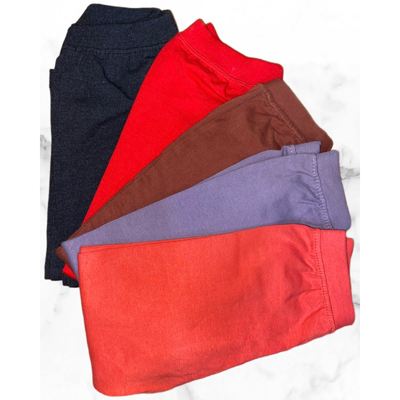 CLEARANCE SALE LEGGING ANAK WARNA POLOS / LEGGING ANAK PEREMPUAN