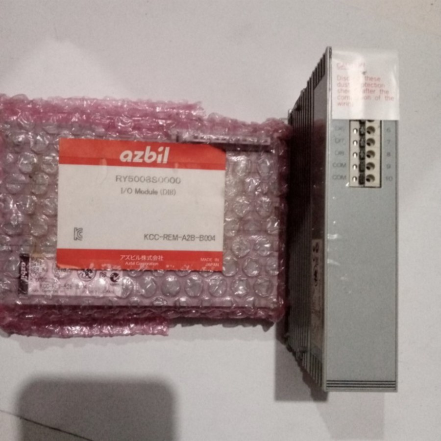 AZBIL RY5008S Azbil Yamatake RY5008S0000 I/O MODULE PLC AZBIL KCC-REM-A2B-B004 ORIGINAL YAMATAKE AZB