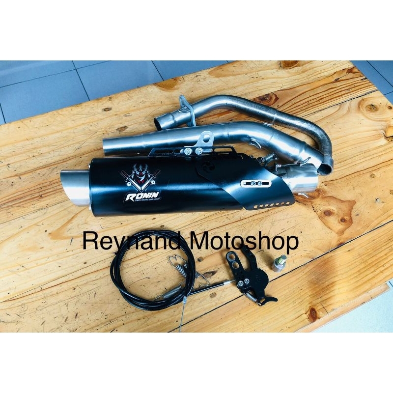 knalpot 3 suara Old Cb150r 3tech tridente