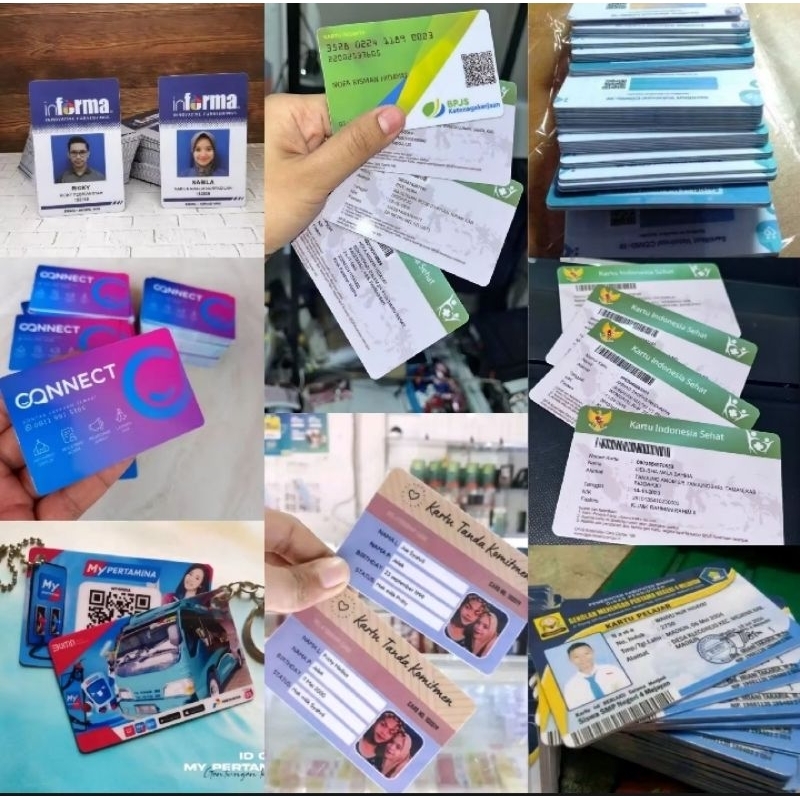 

TERMURAH cetak id cad custom k4rtu pelaj4r murah, anti luntur