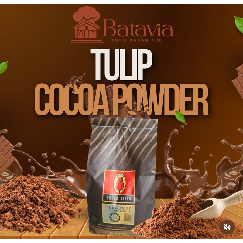 

TULIP COKELAT BUBUK BORDEAUX REPACK 100gr dan 250gr | TULIP BORDEAUX