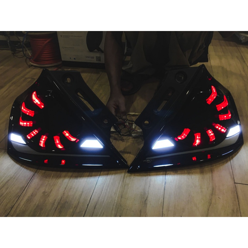 Stoplamp Custom LED Sequential Honda Brio 2016 2017 2018 | Lampu Belakang LED Bar Style Plug & Play 