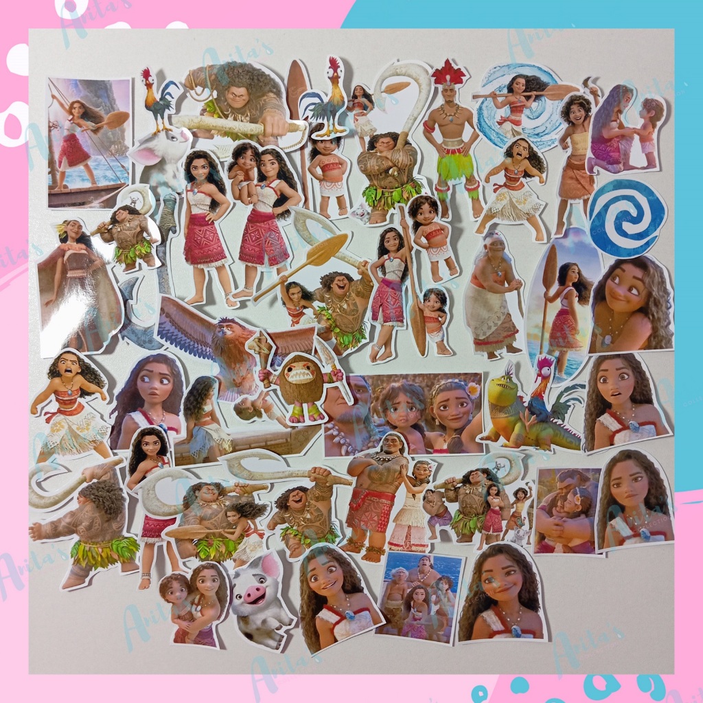 

45 pc STIKER TEMA MOANA 2 | STICKER GLOSSY AESTHETIC | STICKER TUMBLR | STIKER HP | STIKER LAPTOP | STIKER LUCU