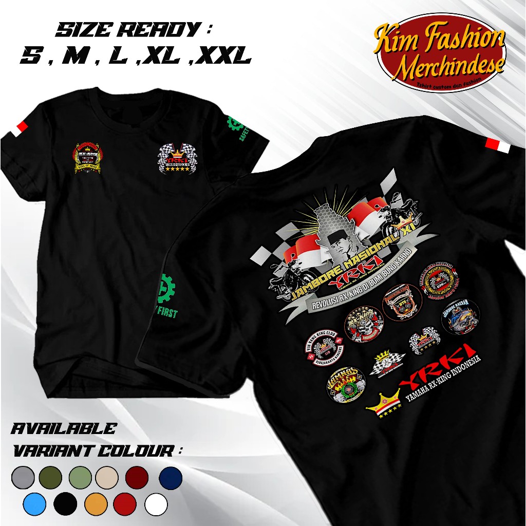 KIMFASHION988 - KAOS JAMNAS YRKI JAMBORE NASIONAL XI - VIRAL - COCOK UNTUK PRIA DAN WANITA (COD)