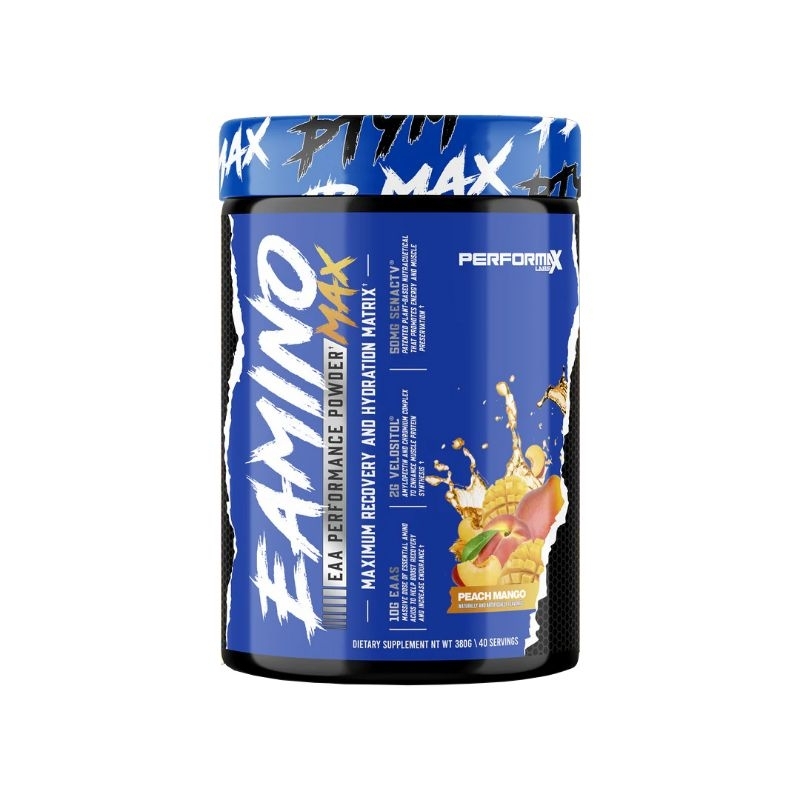 EAMINOMAX EAMINO MAX EAA AMINO ACIDS 380 GRAM ( 40 SERVINGS ) PERFORMAX LABS ORIGINAL 