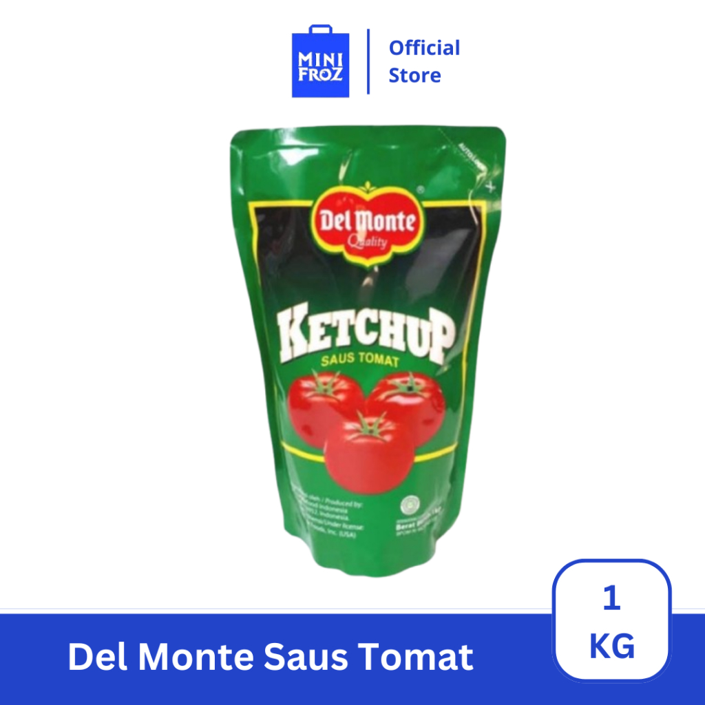 

Saus Tomat - Saos Tomat Delmonte 1 Kg