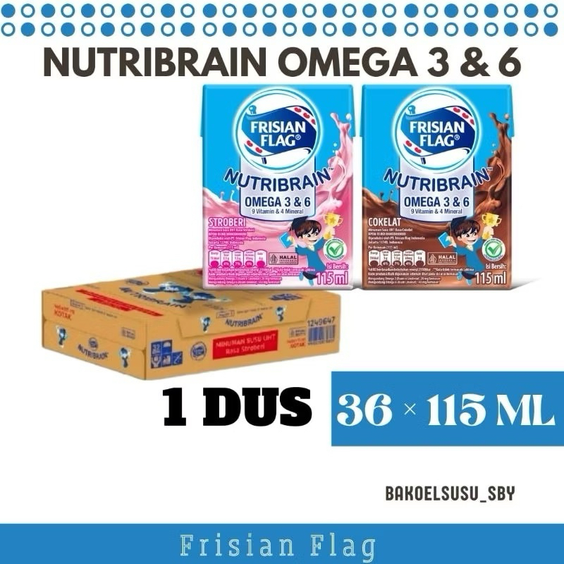 

Frisian Flag Omega 115 ml × 36 pcs (1 Karton)