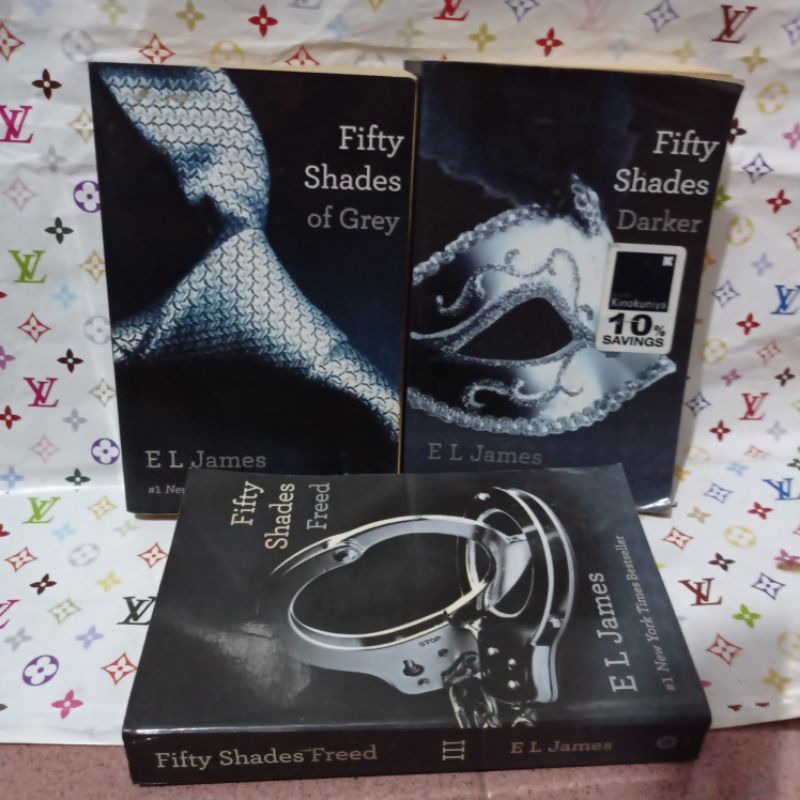 novel el james fifty shades of grey fifty shades darker fifty shades freed 1-3