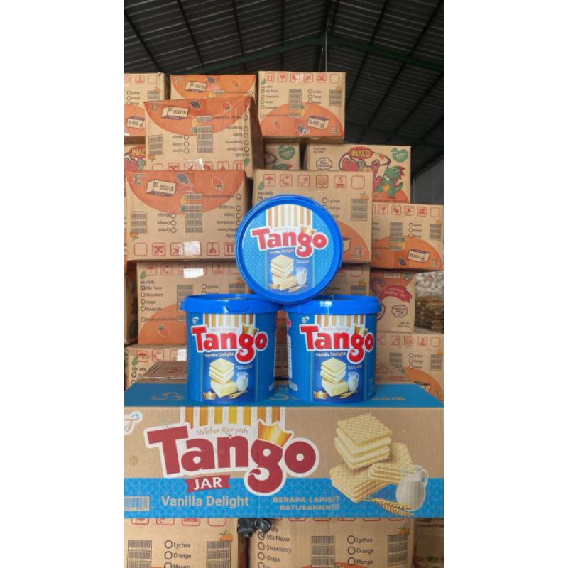 

Tango Jar Wafer rasa Susu Vanilla