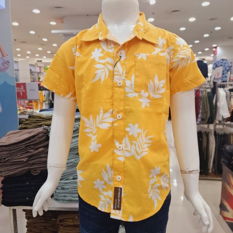 Kemeja Lengan pendek Anak Laki Laki pito Dito original