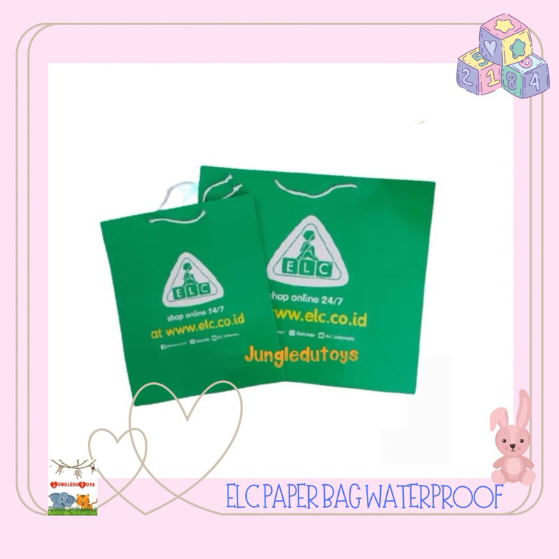 

Paper Bag ELC Original Size S/ M / L Tas Bungkus Kado Goodie Bag ELC