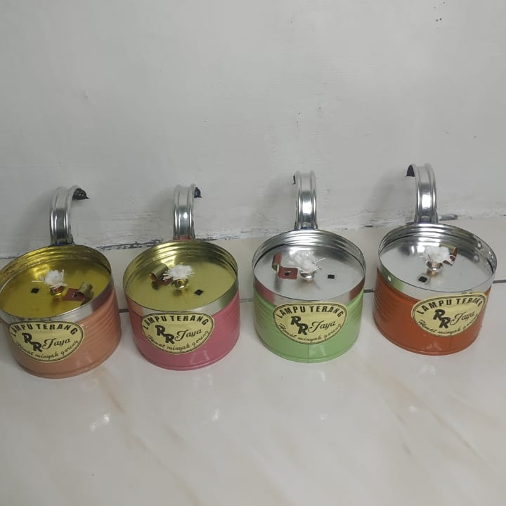 (TERMURAH) Lampu unik minyak goreng damar ublik lampu hias mini / lampu ritual / lampu ublik / damar