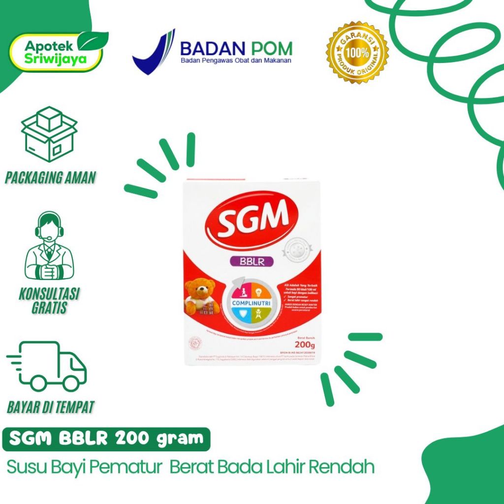 SGM BBLR 200 GRAM SUSU UNTUK BAYI PREMATUR