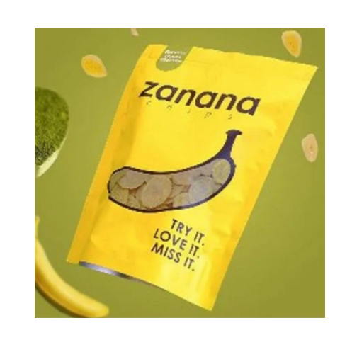 

Zanana chips Kripik pisang Banana Green Thai Tea