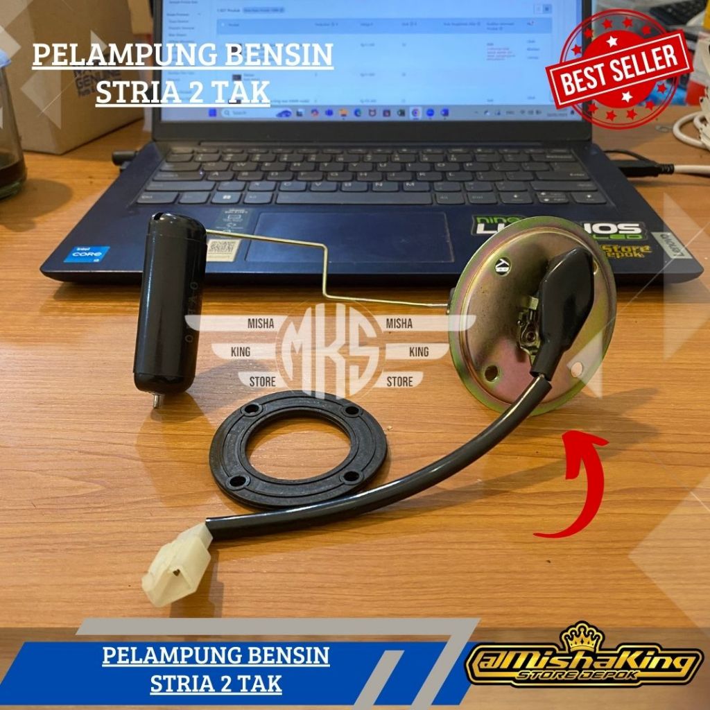 PELAMPUNG AMPER BENSIN SATRIA 2 TAK HIU LUMBA NON ORIGINAL