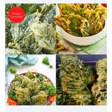 

KERIPIK BAYAM 160GR/PEYEK DAUN BAYEM - SNACK CEMILAN