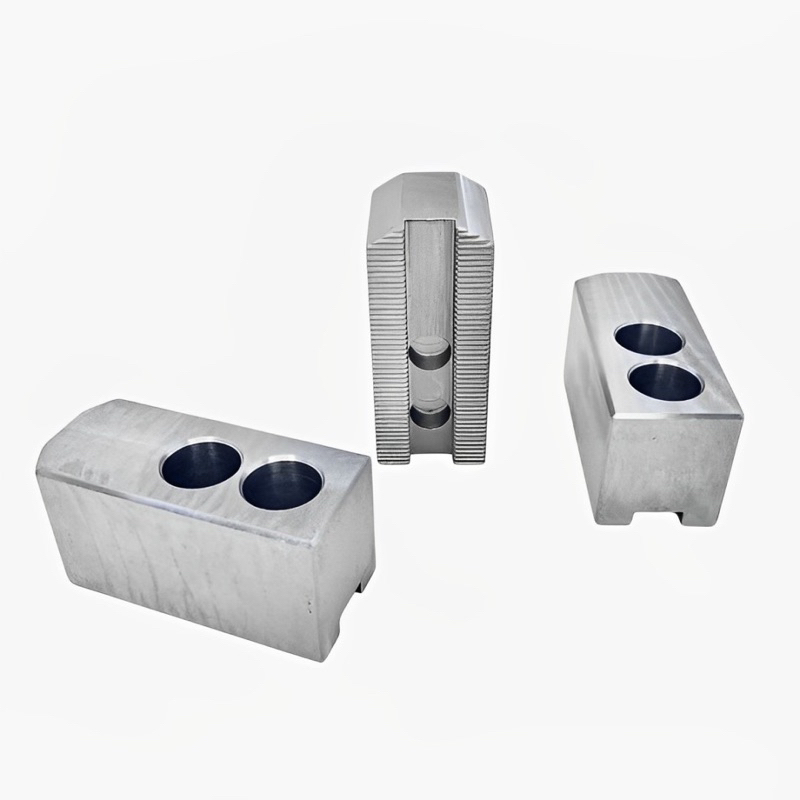 Soft Jaw 12" chuck bubut claw bubut 12 inch untuk cekam chuck mesin bubut baru