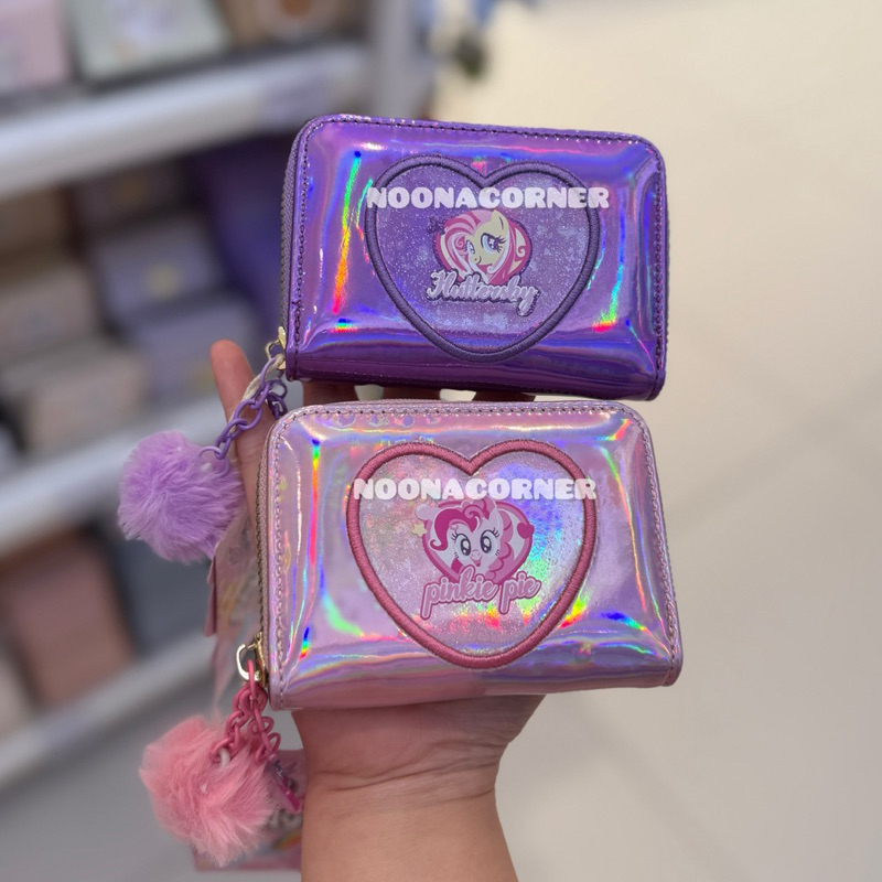 Miniso x My Little Pony ‼️ Zipper Coin Purse / Dompet Koin My Little Pony Collections Pink & Purple 