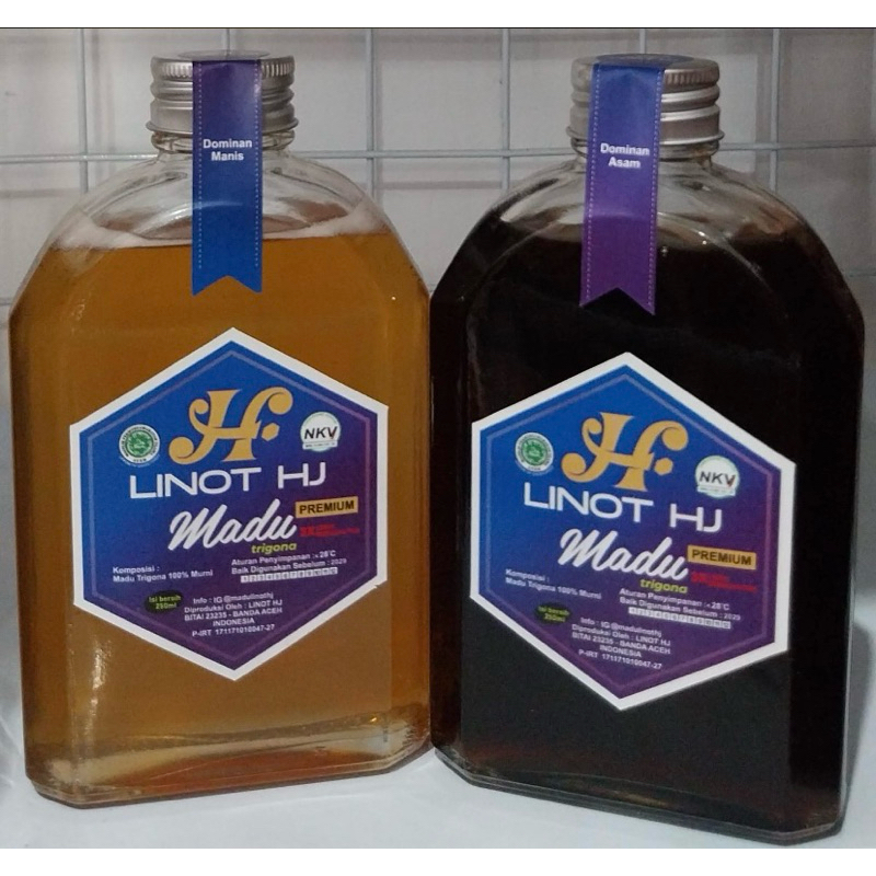 

Madu Kelulut Linot 250ml Asli Pedalaman aceh