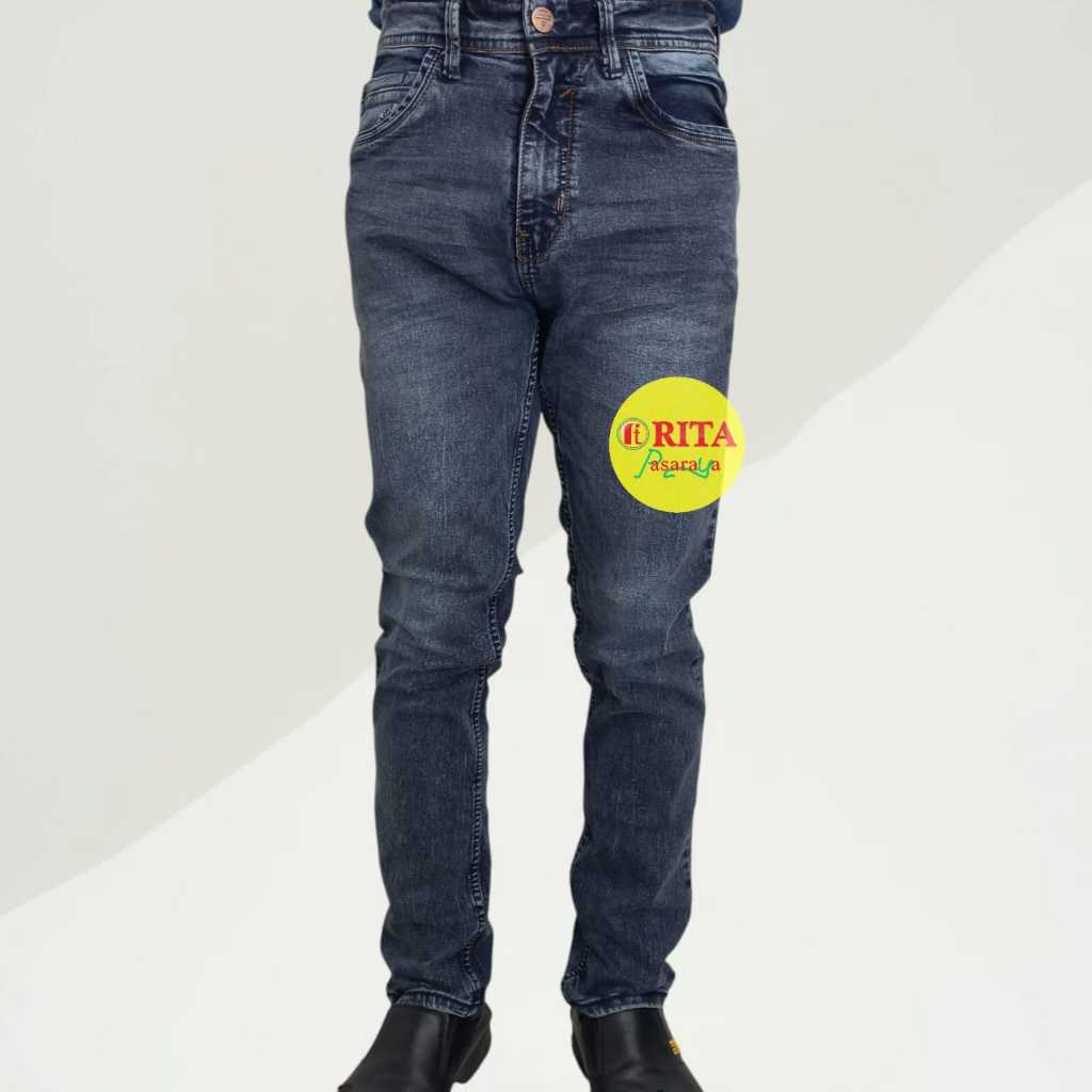 LEE CONTI Celana Jeans Pria