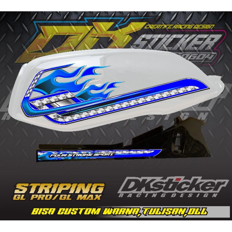 STRIPING GL PRO MAX/STRIPING GL VARIASI/STRIPING GL CUSTOM/STRIPING GL VARIASI CUSTOM