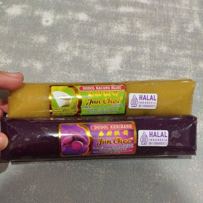 

dodol kacang hijau / keribang Junchoi