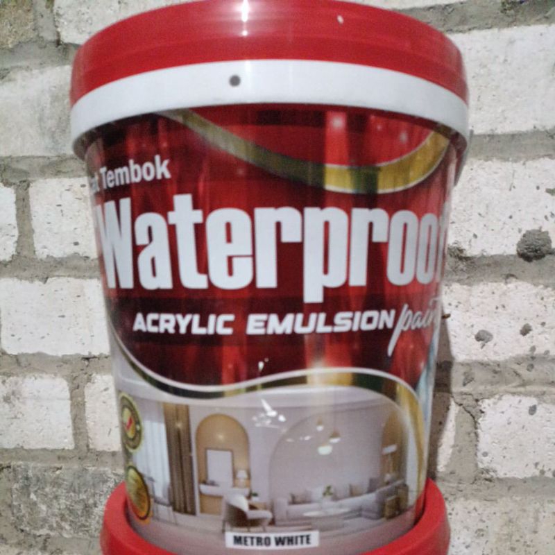 Cat Tembok Waterproof Acrylic Emulsion